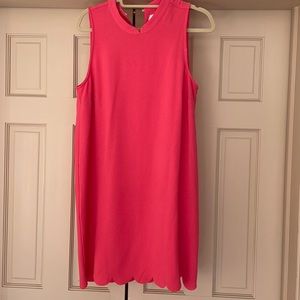 Mudpie size L scallop dress